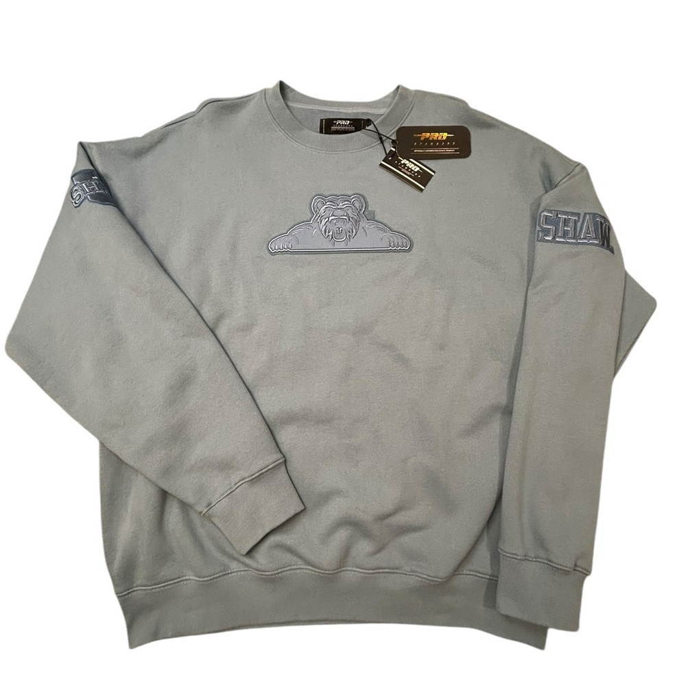 Pro‎ Standard Men’s Luxury Athletic Shaw University Bears Sweatshirt L NWT